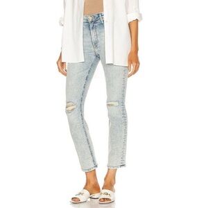 Mother The Mid Rise Dazzler Ankle Size 26 Distressed Marrakesh Nights